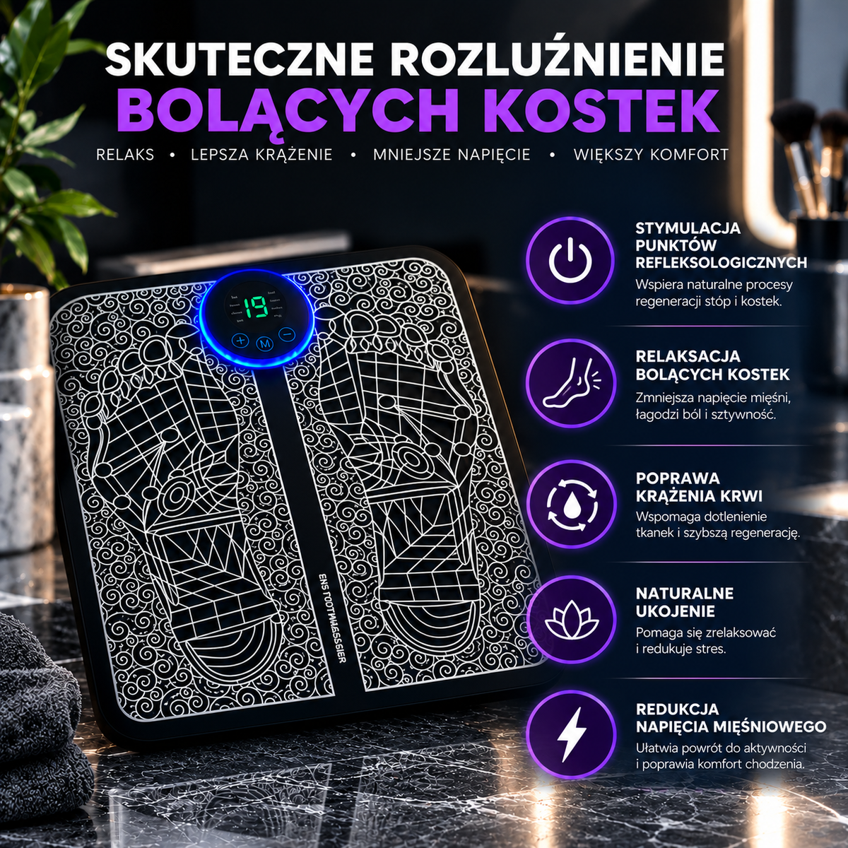 FOXMAT™ - Masażer do Kostek i Stóp