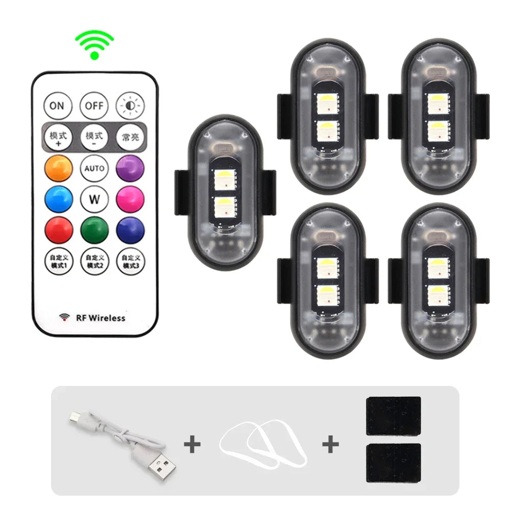 FOXLED™ - Przylepne Lampki LED Do Auta